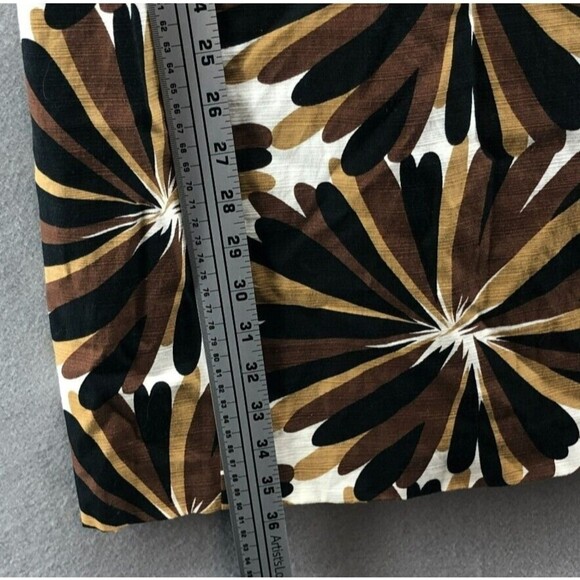 Boden Floral Burst Retro Weekend Shift Dress US 4 UK 8 Cotton Abstract Artsy Lux - Picture 9 of 11